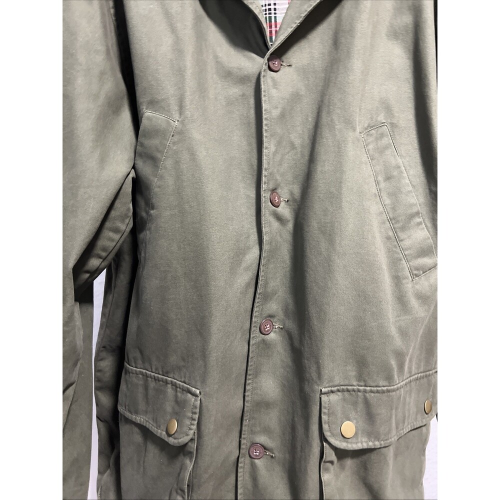 Duck Head Expedition Mens XXL Dark Green Jacket Plaid Lining Preppy - Picture 3 of 6